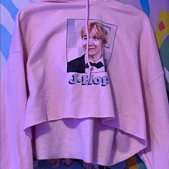 BTS J HOPE dropped hoodie xl new - Picture 2 of 4